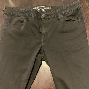 American Eagle Black Super Stretch Jeans
